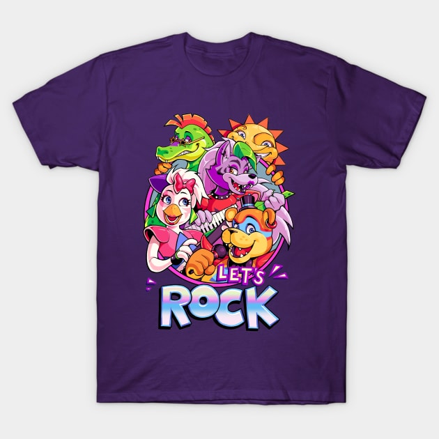 Let's ROCK Security Breach T-Shirt by H0lyhandgrenade